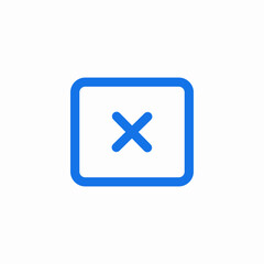 content removal icon sign vector