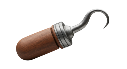 Isolated Pirate Hook Hand