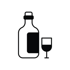 Wine Vector icon