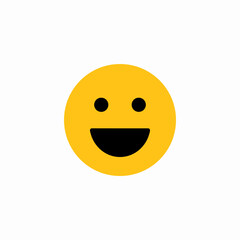 smiley impression icon sign vector