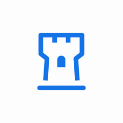 tower security icon sign vector