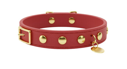 Isolated Dog Collar