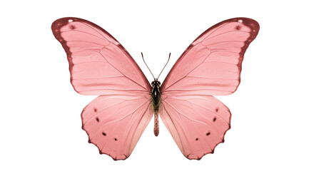 Isolated Pink Butterfly