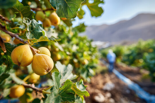 yellow fig orchard