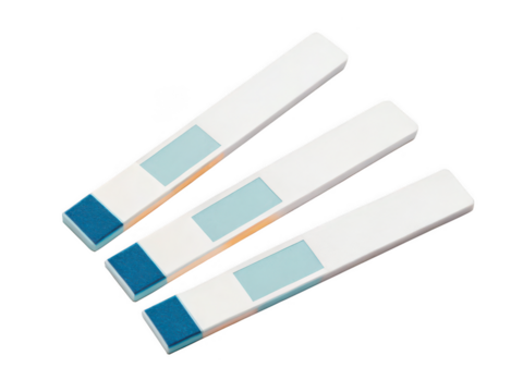 Blood glucose strips png diabetes test strips png sugar level strips png glucometer strips png medical strips png health monitoring strips png diabetic care png transparent background image