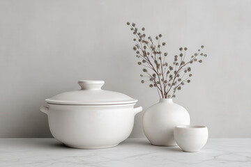 sleek modern kitchen appliance displayed on ultrabright clean background