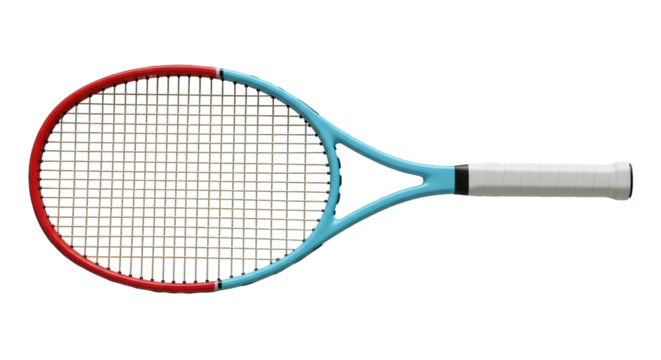 Isolated Tennis Racket
