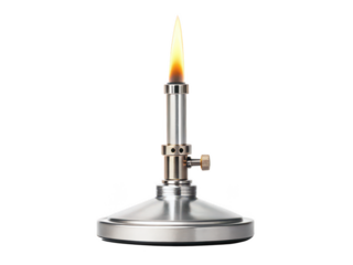 Bunsen burner png laboratory burner png flame burner png lab heating tool png gas burner png chemistry burner png science experiment tool png transparent background image