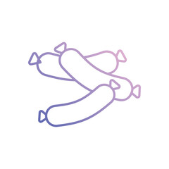 Sausage  Vector icon