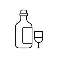 Wine Vector icon