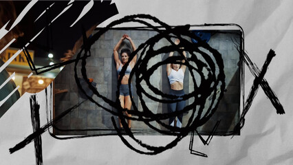 Dynamic Grunge Transition 05