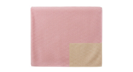 Isolated Two-Tone Towel