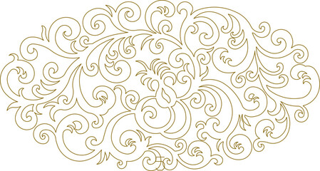 vector illustration design ornament decoration background classic vintage ethnic traditional abstract modern