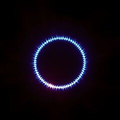 abstract background with glowing lights