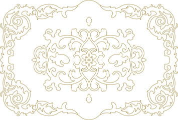 vector image illustration design decoration ornament background pattern mandala decoration classic vintage ethnic traditional abstract floral modern 