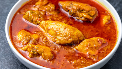 Indian Bengali style chicken curry