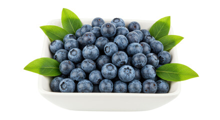 Isolated Blueberries