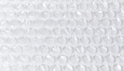 Shallow Depth of Field Bubble Wrap Macro in White Tone