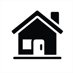 home icon on a white background