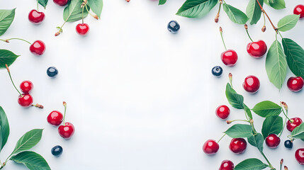 High definition and delicious cherry fruit