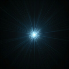 glow effect on black background	
