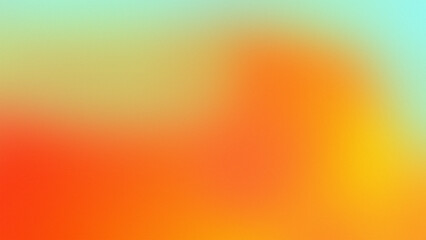 Vibrant blurred gradient background with warm orange yellow and blue colors