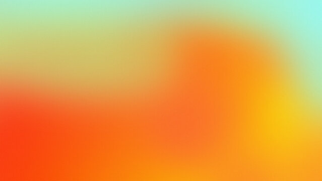 Vibrant blurred gradient background with warm orange yellow and blue colors