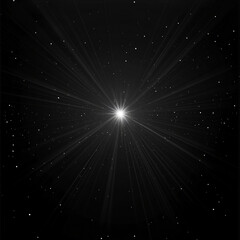 Fototapeta premium glow effect on black background 