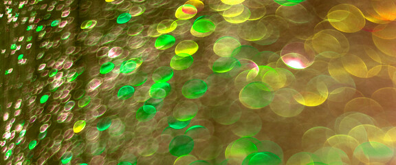 abstract background of colorful bokeh