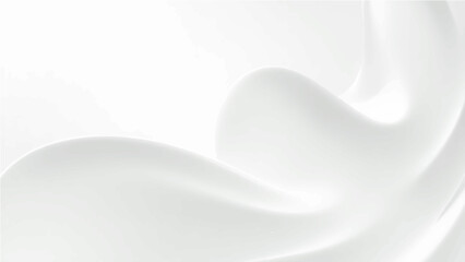 Abstract Soft white gradient abstract background with flowing curves and grain texture.