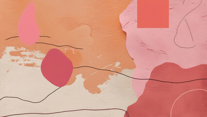 Pastel color abstract brush stroke texture
