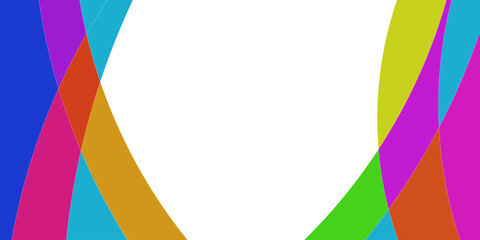 Abstract Colorful Geometric Shapes (2)