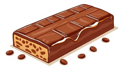 chocolate bar illustration