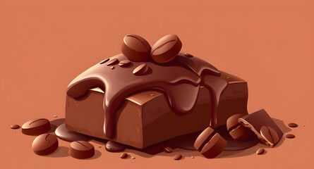 chocolate bar illustration