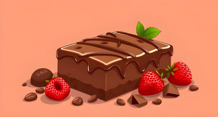 chocolate bar illustration