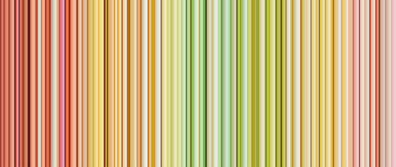 Colorful geometric seamless background with vertical stripes in pastel summer colors filled with soft mixed colors and gentle gradients. Vibrant vertical stripe design in citrus green and pink tones