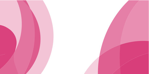 Abstract Background with Soft Pink Curves