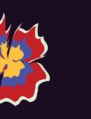 Modern gradient poster background vector Cover template design with vibrant perspective geometric prism shapes. Ideal design for social media, cover, banner, flyer.