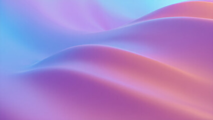 Naklejka premium Abstract Purple and Pink Gradient Waves Background
