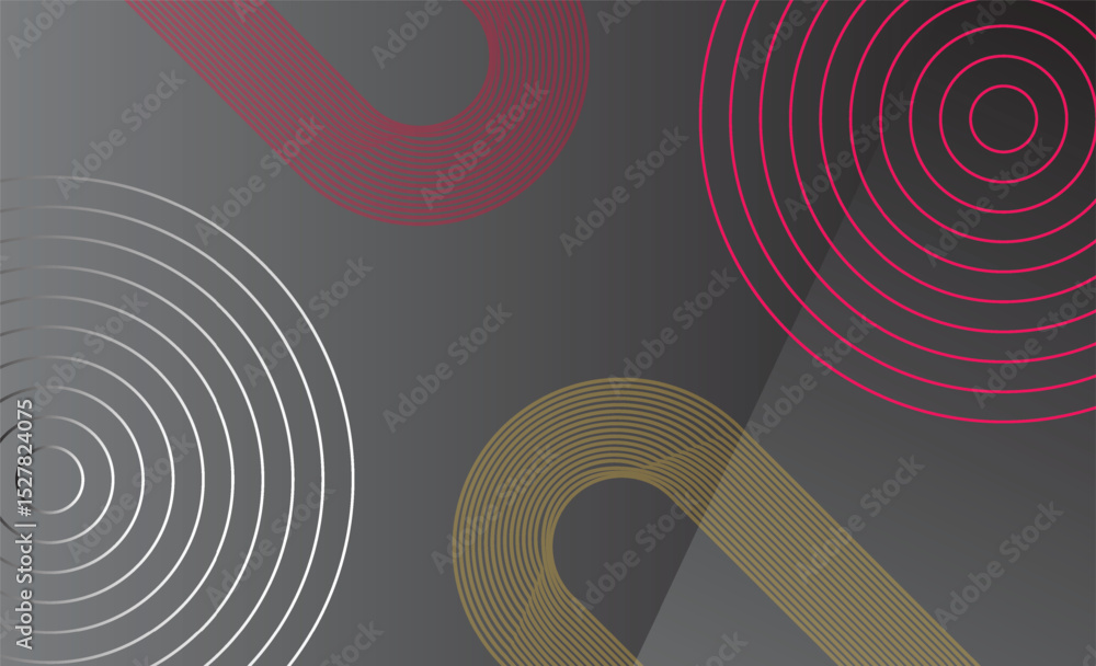 Poster abstract background with pastel memphis elements and posters, banners and website landing pages desi