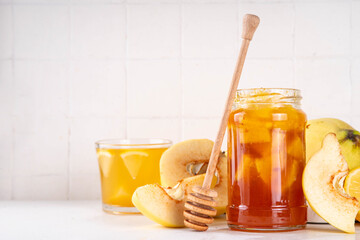 Korean traditional Quince Tea, MoGua drink