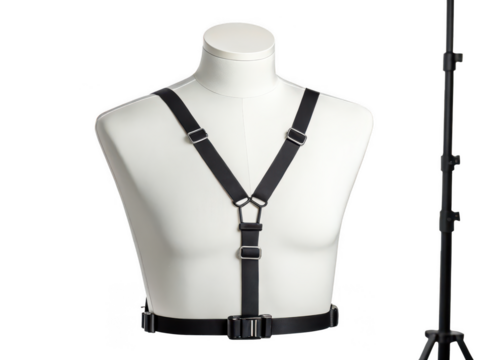 Chest harness png safety chest harness png climbing harness png protective gear png adjustable chest strap png outdoor gear png safety equipment png transparent background image