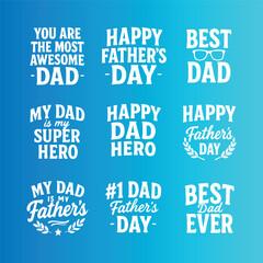 Fototapeta premium Father's Day 2025 Bundle Vol 04 Dad You're My King SVG T-shirt Designs