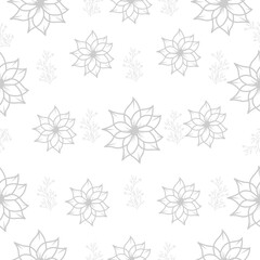 Obraz premium Flower Seamless Pattern