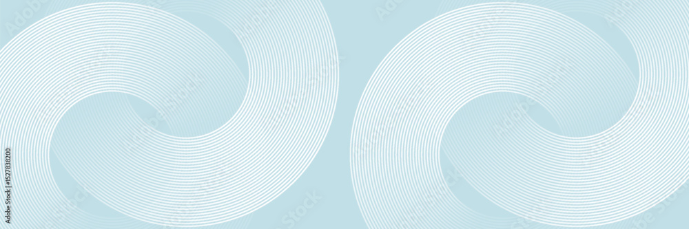 Poster modern abstract background. glossy white gradient circle lines. minimal geometric pattern. simple gr