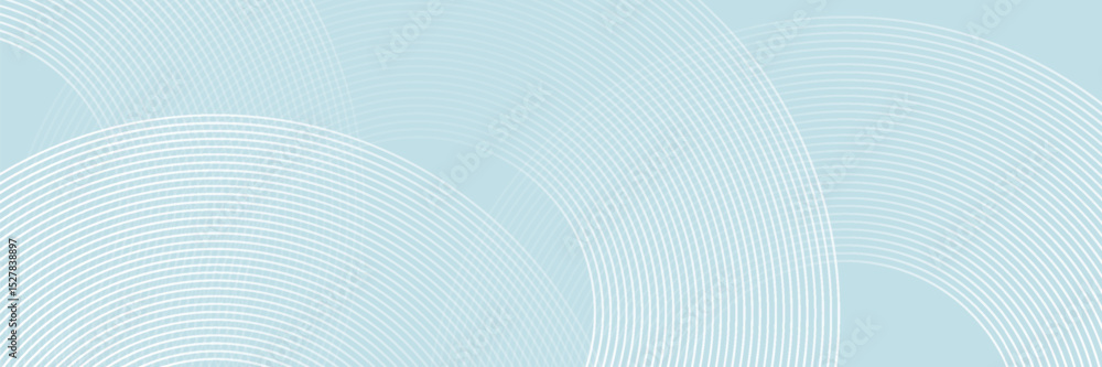 Poster modern abstract background. glossy white gradient circle lines. minimal geometric pattern. simple gr