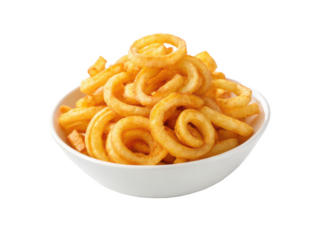 Curly fries png spiral curly fries png seasoned fried potatoes png fast food snack png crispy potato curls png deep-fried curly fries png tasty snack food png transparent background image