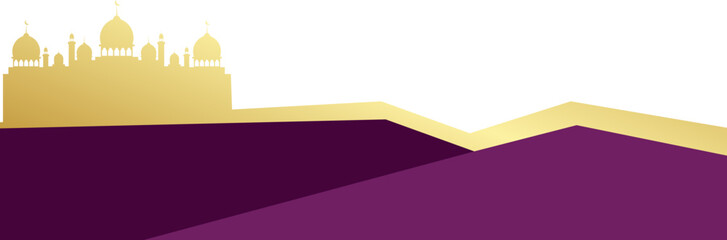 Islamic Mosque Footer