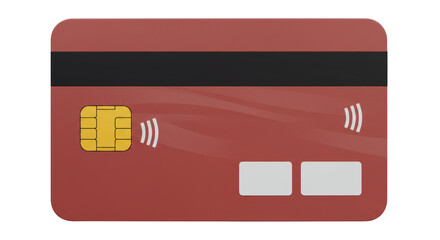 Isolated credit card