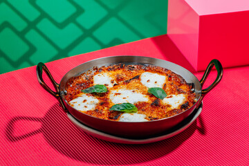 Top View of Tasty Food